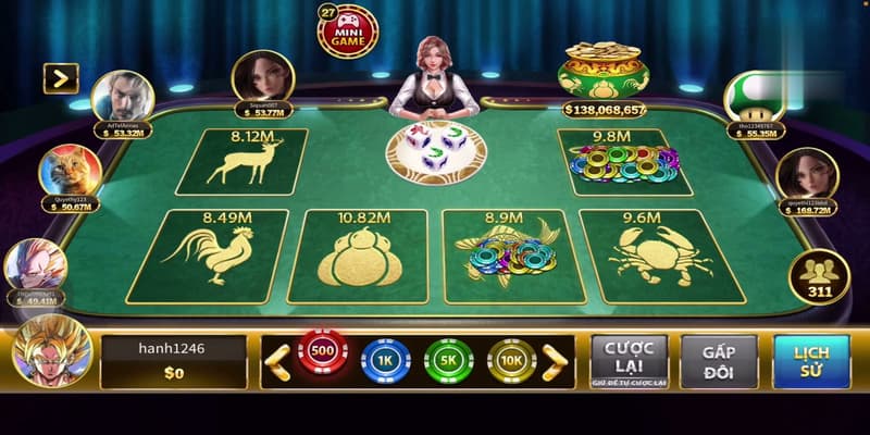 Nổ hũ bầu cua cách chơi chi tiết